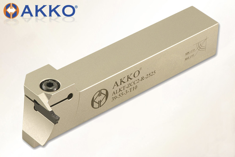 Різець канавковий торцевий ALKT-ZCC2-L-2525-39-55-3-T10 AKKO