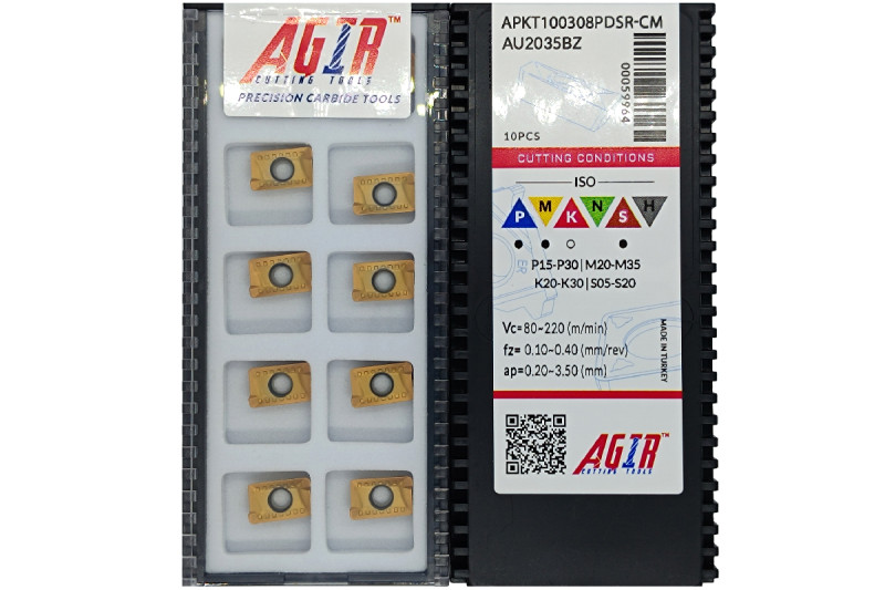 Пластина т/с змінна APKT 100308PDSR-CM AU2035BZ AGIR