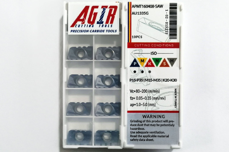 Пластина т/с змінна APMT 160408-SAW AU1335G AGIR