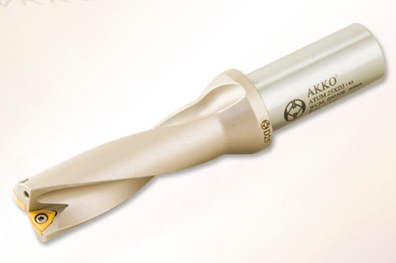 Сверло d21мм с охлаждением ATUM 21xD3 WCM. 040208 под пластину WCM. 040208 AKKO