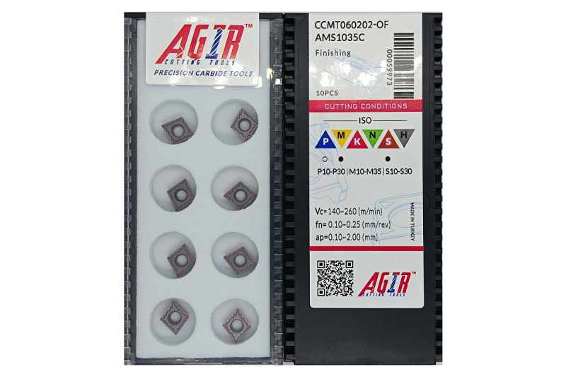 Пластина т/с змінна CCMT 060202-OF AMS1035C AGIR