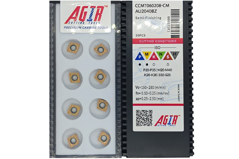 Пластина т/с змінна CCMT 060208-CM AU2040BZ AGIR