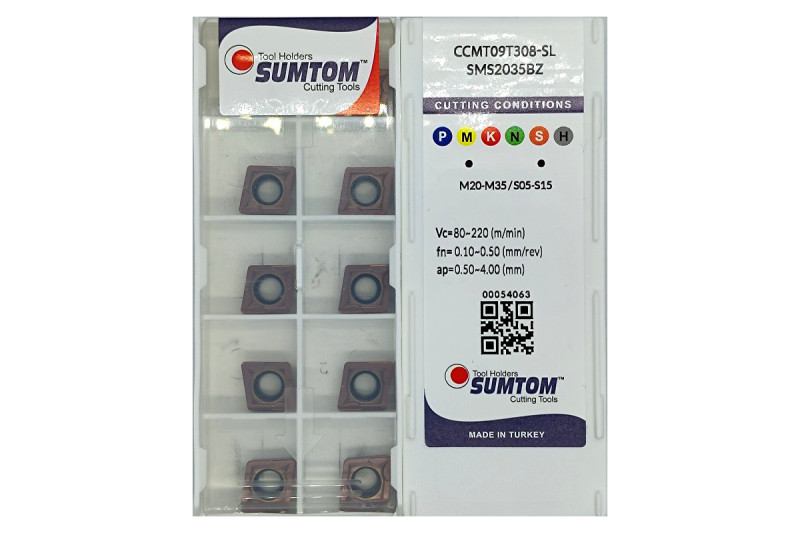 Пластина т/с змінна CCMT 09T308-SL SMS2035BZ SUMTOM