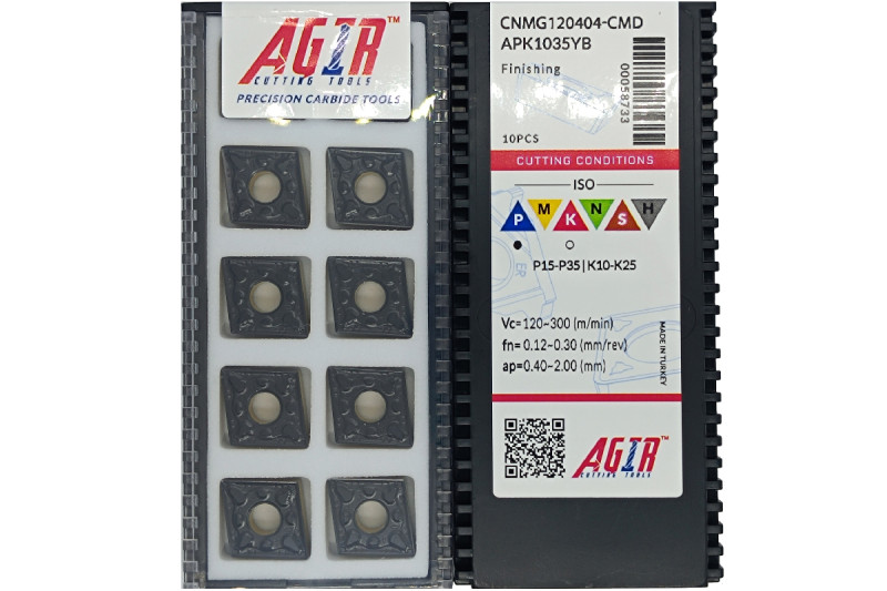 Пластина т/с змінна CNMG 120404-CMD APK1035YB AGIR