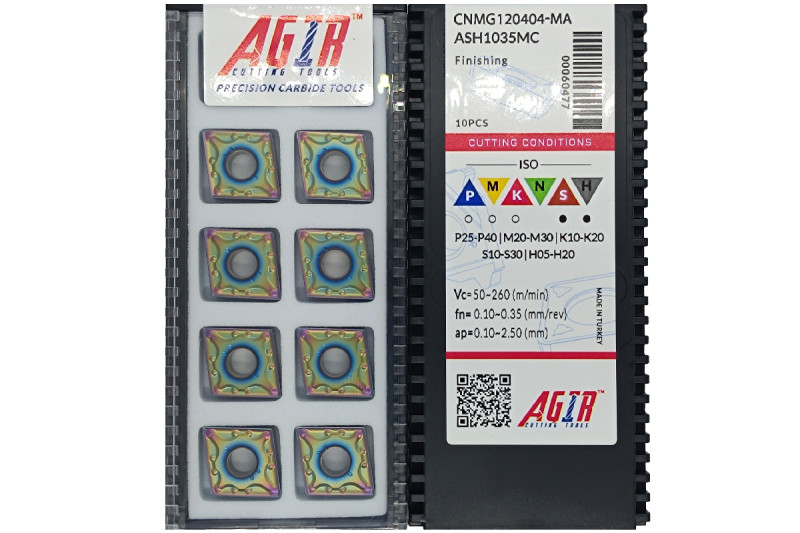 Пластина т/с змінна CNMG 120404-MA ASH1035MC AGIR