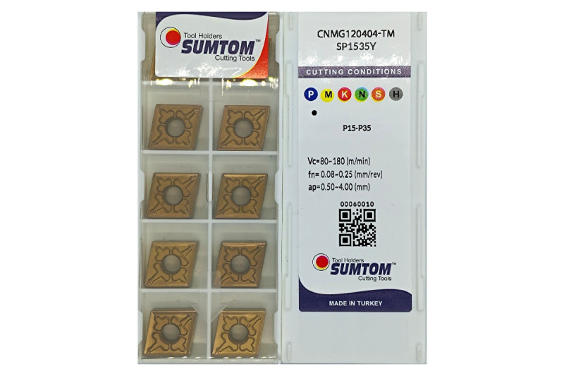 Пластина т/с змінна CNMG 120404-TM SP1535Y SUMTOM