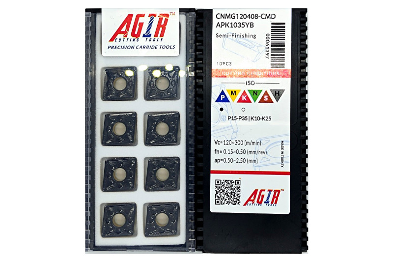 Пластина т/с змінна CNMG 120408-CMD APK1035YB AGIR