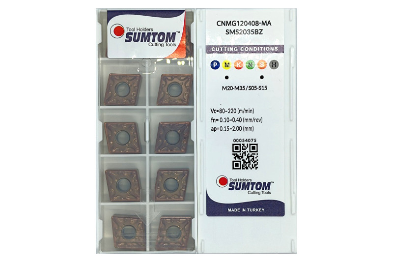 Пластина т/с змінна CNMG 120408-MA SMS2035BZ SUMTOM