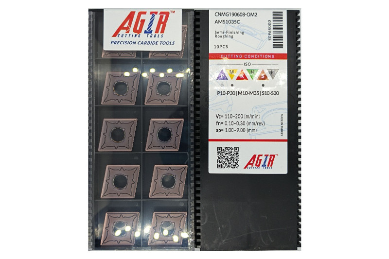 Пластина т/с змінна CNMG 190608-OM2 AMS1035C AGIR