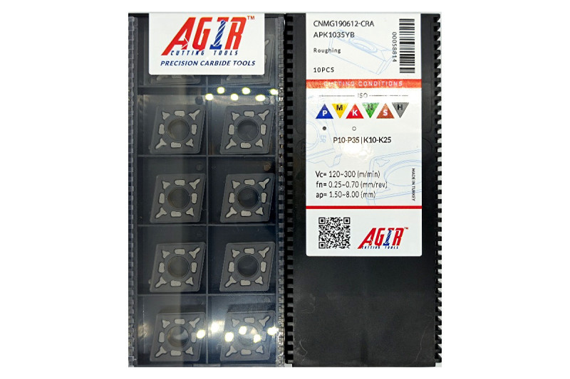 Пластина т/с змінна CNMG 190612-CRA APK1035YB AGIR