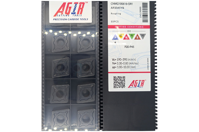 Твердосплавная пластина токарная CNMG 190616-OR1 AP2045YB AGIR