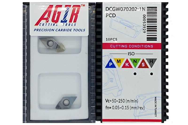 Пластина т/с змінна DCGW 070202-1N PCD AGIR ТМ