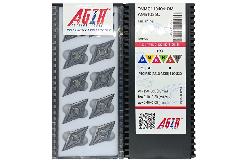 Пластина т/с змінна DNMG 110404-OM AMS1035C AGIR