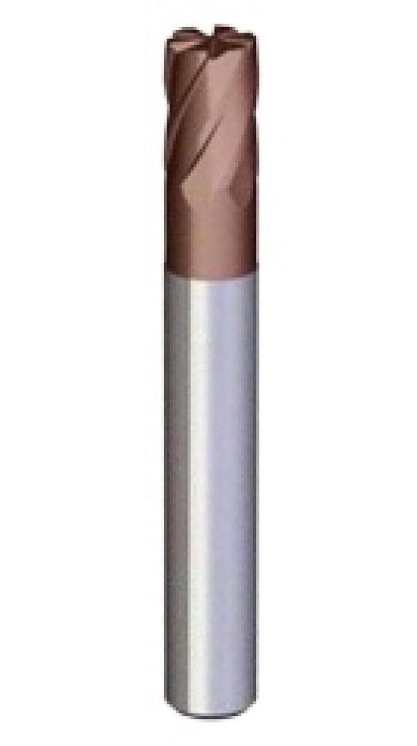 Фреза кінцева ц/х монолітна т/с ф 6 мм z=6 R=1 мм 60/9 HSR6060 100150 TT5505 TaeguTec