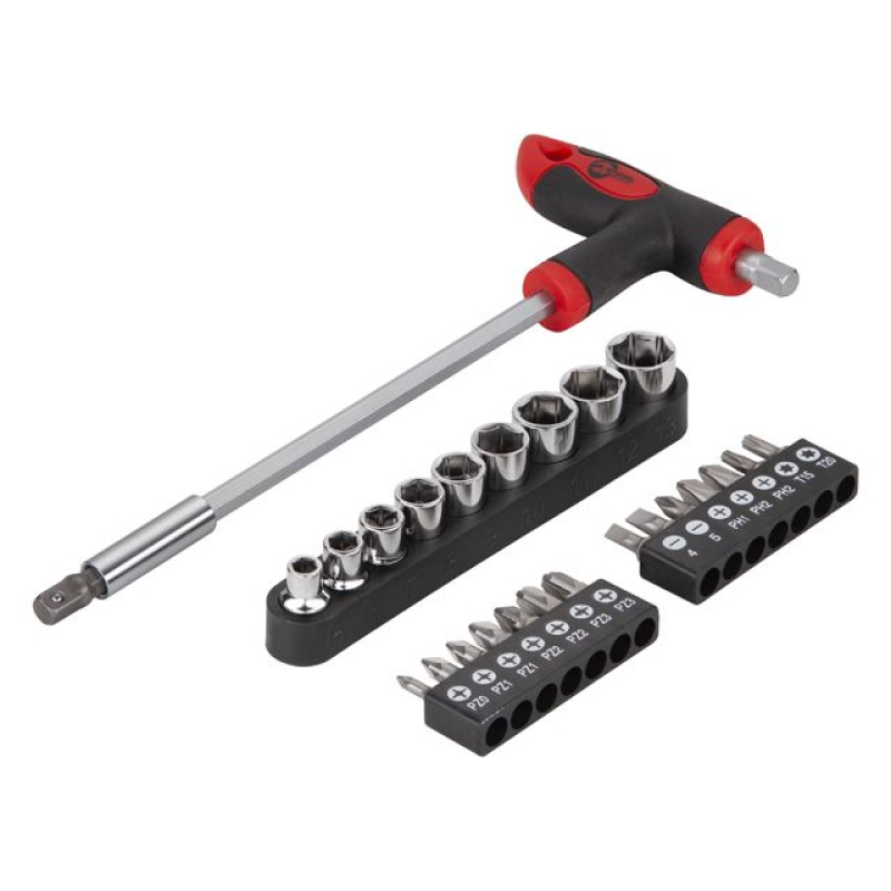 Отвертка Т-образная 25нас. HT-0422 INTERTOOL