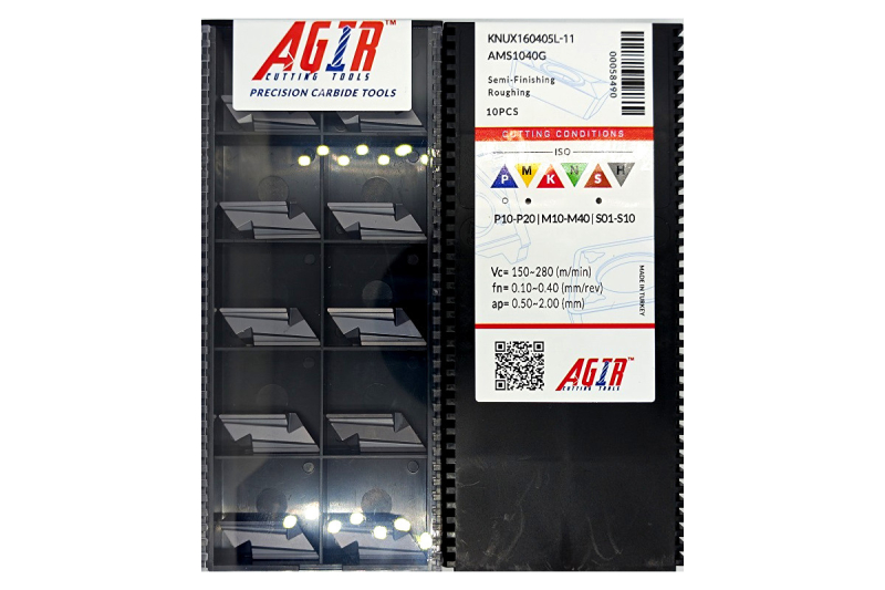 Твердосплавная пластина токарная KNUX 160405L-11 AMS1040G AGIR