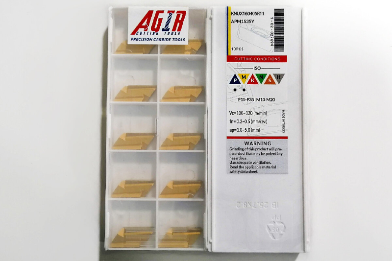 Твердосплавная пластина токарная KNUX 160405R11 APM1535Y AGIR