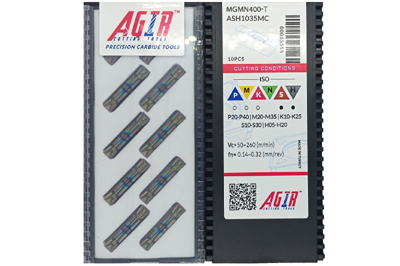 Твердосплавная пластина канавочная-отрезная MGMN 400-T ASH1035MC AGIR