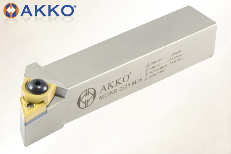 Резец токарный проходной MTJNL 2525 M22 под пластину TNMG 2204.. державка AKKO