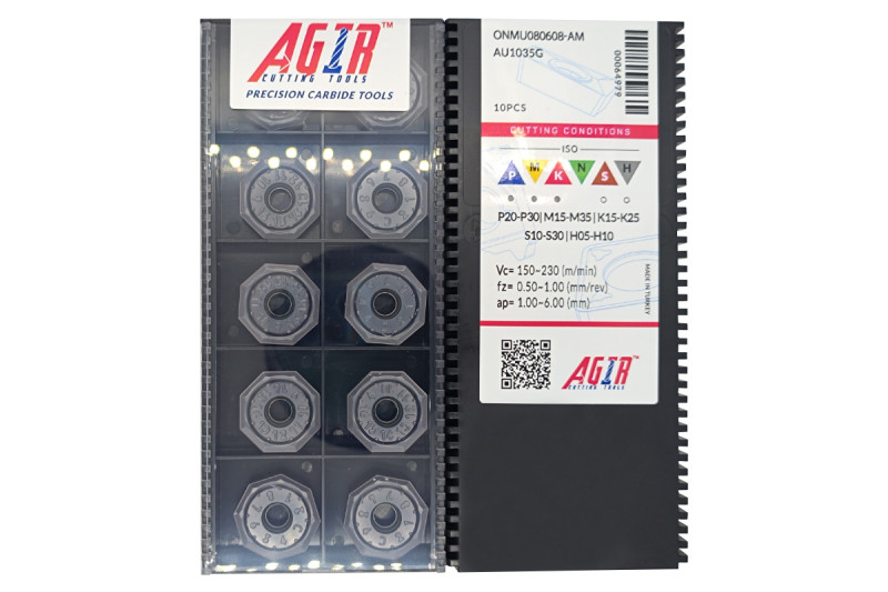 Твердосплавная пластина фрезерная ONMU 080608-AM AU1035G AGIR