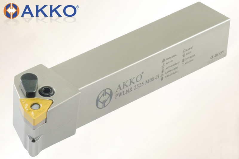 Різець прохідний з ЗОР PWLNL 2525 M08-H AKKO