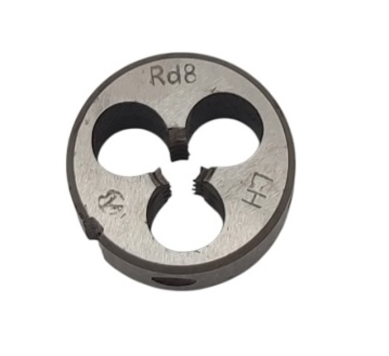 Плашка Rd 8х2.54 левая (LH)