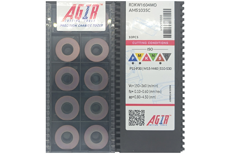 Твердосплавная пластина фрезерная RDKW 1604MO AMS1035C AGIR