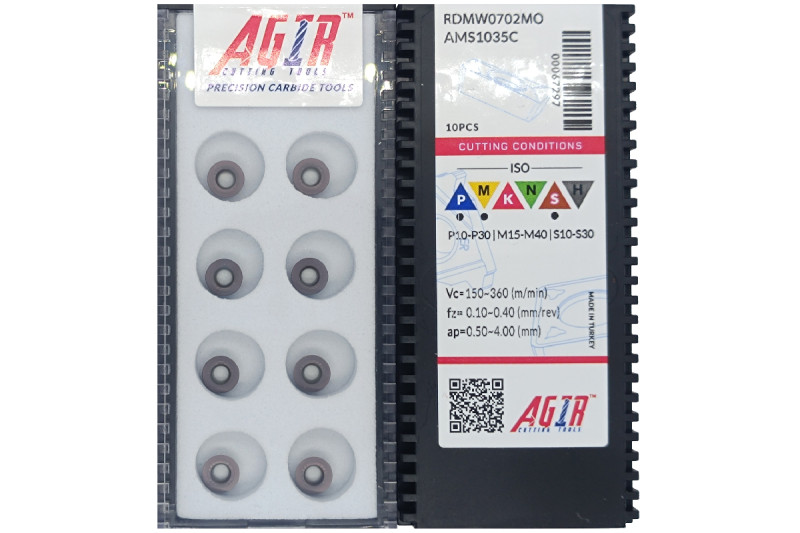 Твердосплавная пластина фрезерная RDMW 0702MO AMS1035C AGIR