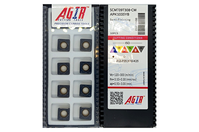 Пластина т/с змінна SCMT 09T308-CM APK1035YB AGIR