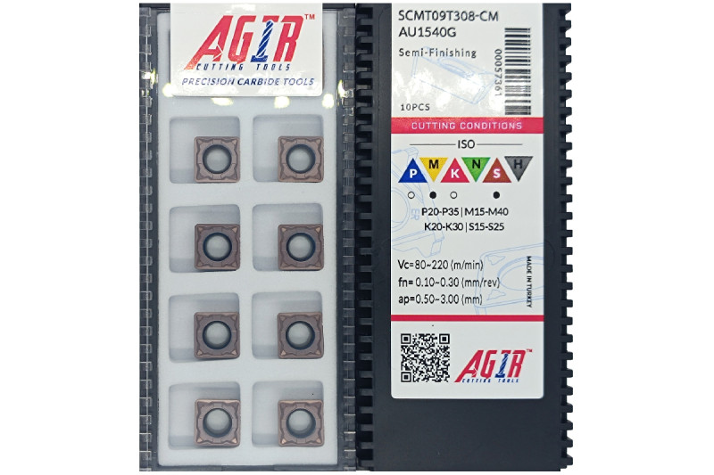 Пластина т/с змінна SCMT 09T308-CM AU1540G AGIR