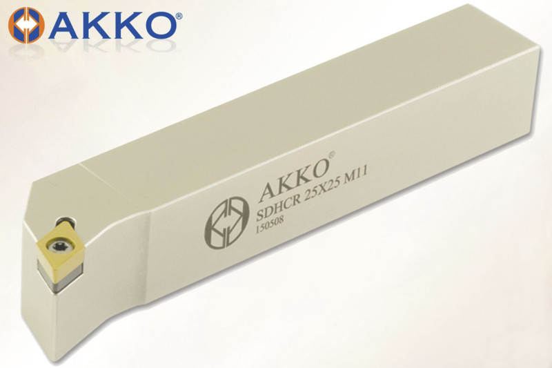 Резец токарный проходной SDHCL 2525 M11 под пластину DCMT 11T3.. державка AKKO