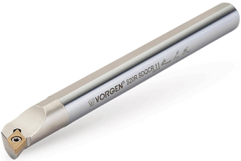Резец токарный расточной S20R-SDQCL-07 под пластину DCMT 0702 державка VORGEN