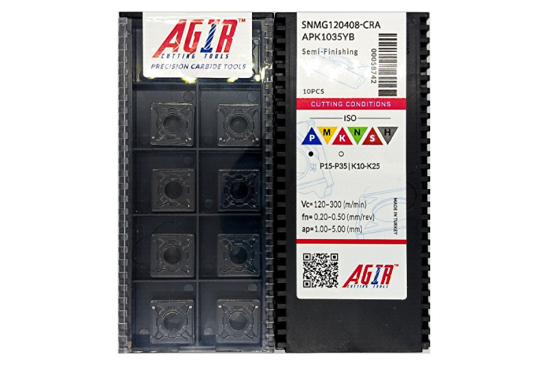 Твердосплавная пластина токарная SNMG 120408-CRA APK1035YB AGIR