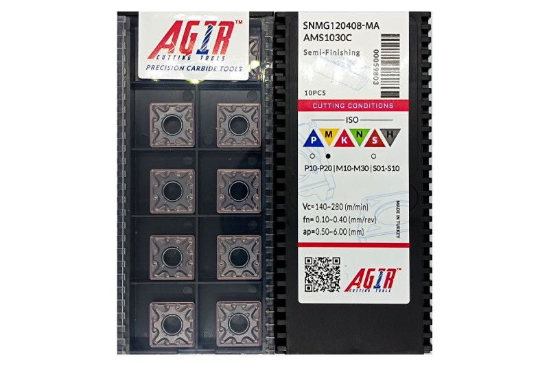 Пластина т/с змінна SNMG 120408-MA AMS1030C AGIR