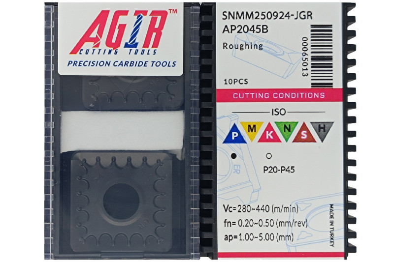 Твердосплавная пластина токарная SNMM 250924-JGR AP2045B AGIR