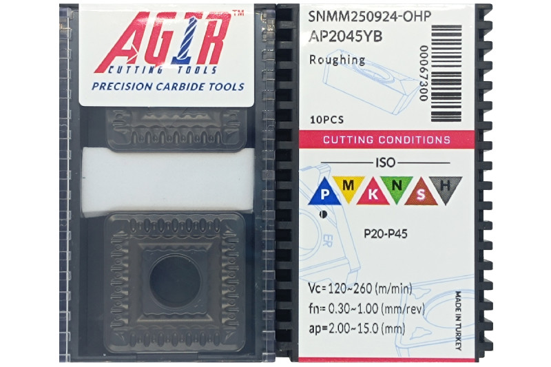Твердосплавная пластина токарная SNMM 250924-OHP AP2045YB AGIR