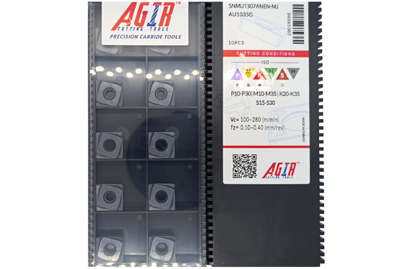 Твердосплавная пластина фрезерная SNMU 1307ANEN-MJ AU1035G AGIR