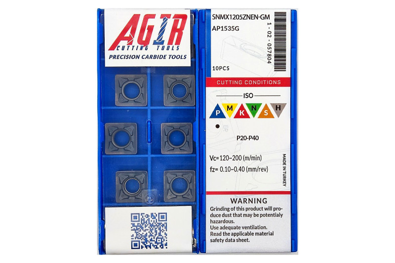 Твердосплавная пластина фрезерная SNMX 1205ZNEN-GM AP1535G AGIR