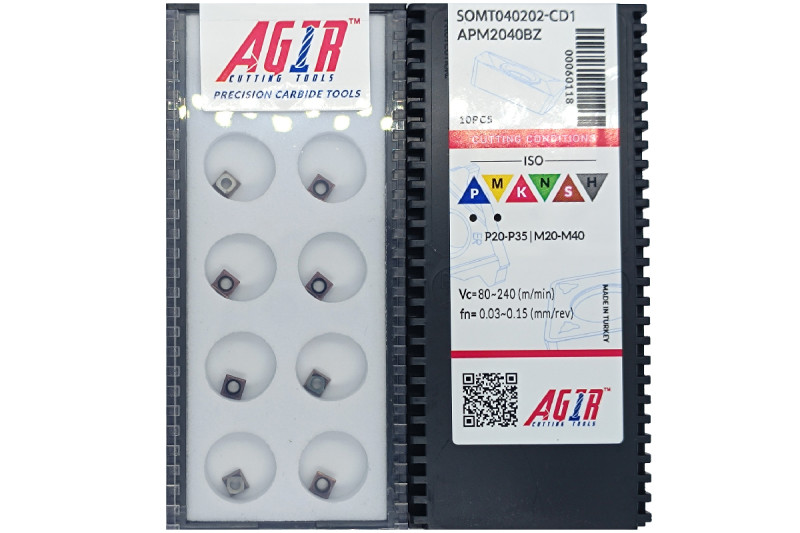 Пластина т/с змінна SOMT 040202-CD1 APM2040BZ AGIR