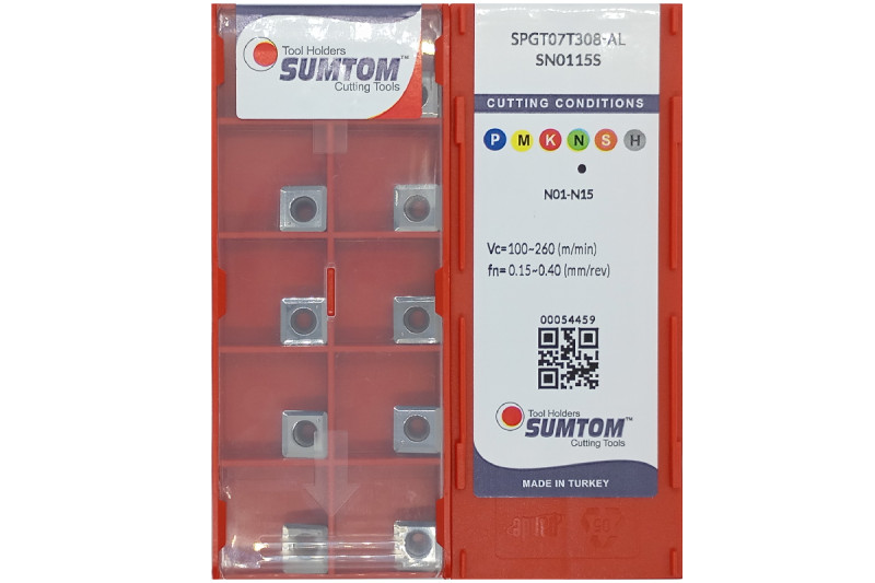 Пластина т/с змінна SPGT 07T308-AL SN0115S SUMTOM