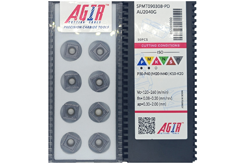 Пластина т/с змінна SPMT 090308-PD AU2040G AGIR
