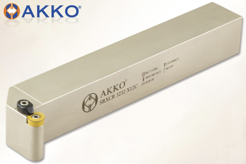 Резец токарный радиусный SRXCR 3232 X08C под пластину RCMT 0803.. державка AKKO