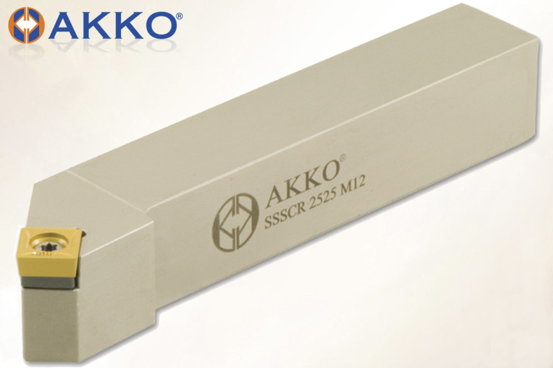 Резец токарный проходной SSSCL 2020 K09 под пластину SCMT 09T3.. державка AKKO