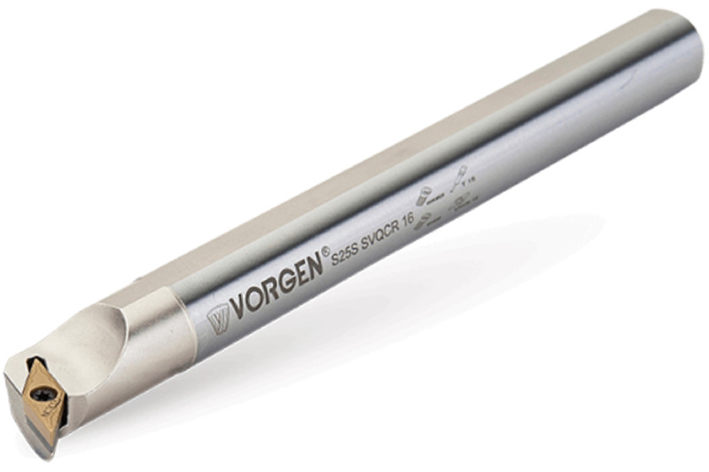 Резец токарный расточной S25S-SVQCR-16 под пластину VCMX 1604 державка VORGEN