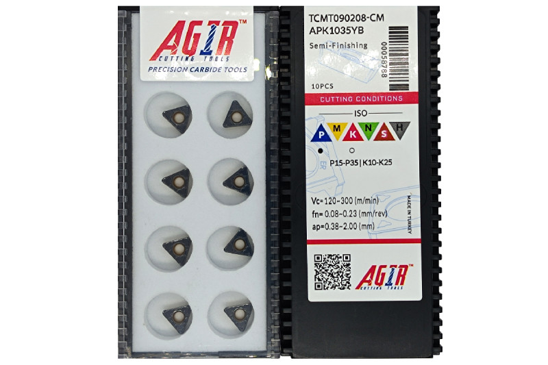 Пластина т/с змінна TCMT 090208-CM APK1035YB AGIR