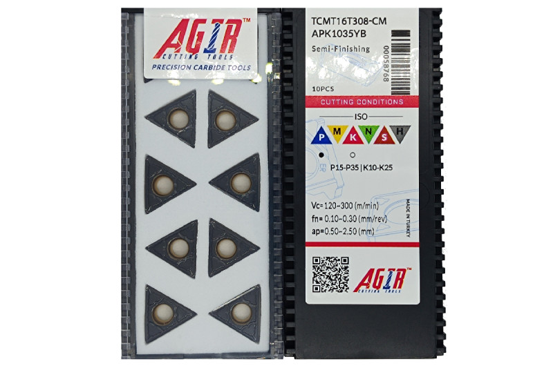 Пластина т/с змінна TCMT 16T308-CM APK1035YB AGIR