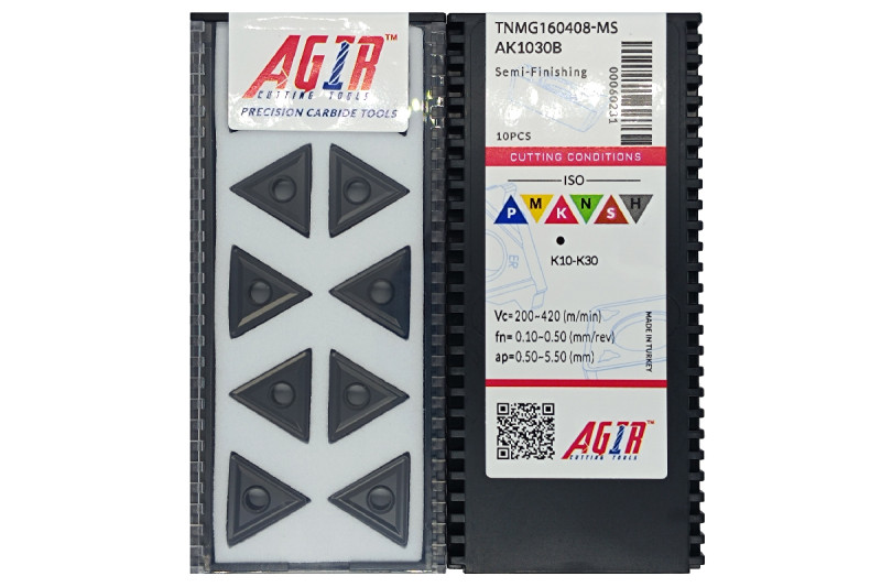 Пластина т/с змінна TNMG 160408-MS AK1030B AGIR