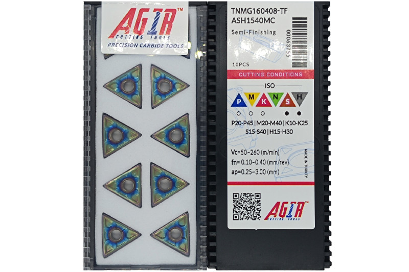 Пластина т/с змінна TNMG 160408-TF ASH1540MC AGIR