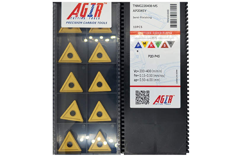 Твердосплавная пластина токарная TNMG 220408-MS AP2045Y AGIR