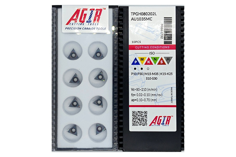 Пластина т/с змінна TPGH 080202L AU1035MC AGIR